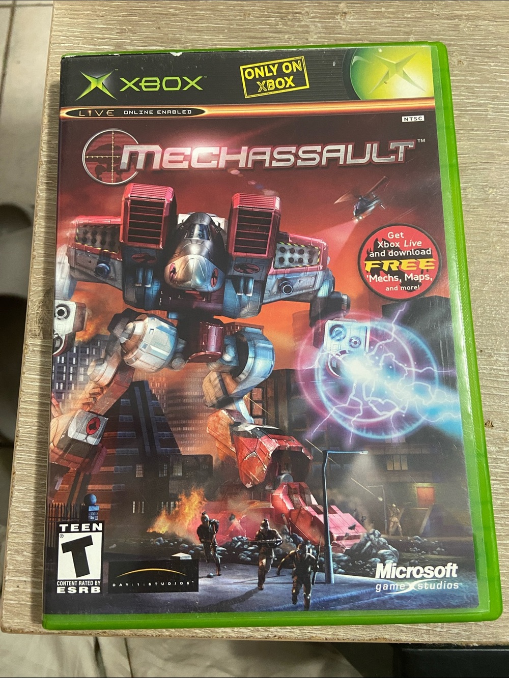 MechAssault (Microsoft Xbox, 2002) Original Xbox Complete CIB